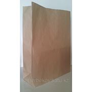 Бумажный пакет на вынос для магазинов 42х32х12 плотность 90г/м в кв. фотография