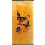 Настенный обогреватель “Бабочки“ оранжевый фон фото