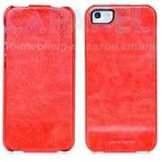 Чехлы Borofone General flip Leather Case Red для iPhone 5s/5 фото