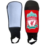 Щитки футбольные Sportex с защитой голеностопа (Liverpool) C28828-7 фотография