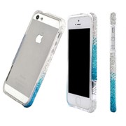 Бампер пластиковый с камнями Swarovski для Iphone 4, 4S, 5, 5S фото