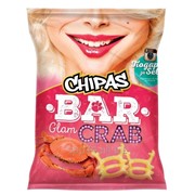 "CHIPAS BAR" Пеллетные чипсы со вкусом КРАБА, 60гр