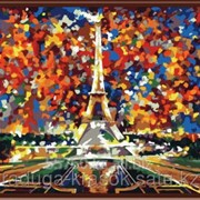 Картина по номерам Л.Афремов Париж - Эйфелева башня фото