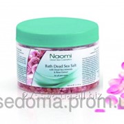 Соль Мертвого моря для ванны Naomi с экстрактом розы