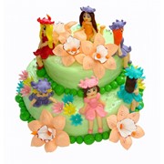 Торт детский заказной “Фруктово-ягодная визитка“ фото