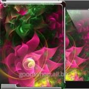 Чехол на iPad 2/3/4 Абстрактные цветы 2 818c-25 фото