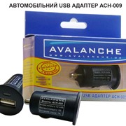 Универсальное автомобильное зарядное устройство с USB разъемом, 5V-1А , ACH-009 Avalanche