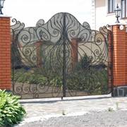 Распашные ворота Артикул: ВКР-047 фотография