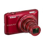 Цифровой фотоаппарат Nikon Nikon Coolpix S6400 красный фото