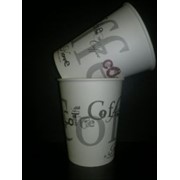 Бумажный стаканчик 250мл. Белый фото