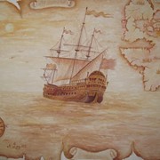 Художественная роспись стен. Иконопись. Живопись на заказ (пейзаж, цветы, натюрморт, портрет) фото