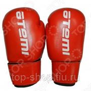Перчатки боксерские ATEMI LTB19009B. Размер: 10 OZ. Цвет: красный фото