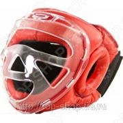 Шлем боксерский с защитной маской Larsen PS-832. Материал: натуральная кожа фотография