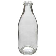 Стеклянная бутылка АК-1000 (молочная) фото