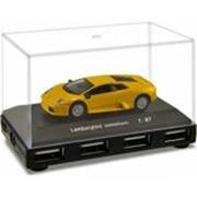 USB-концентратор Autodrive Lamborghini Murcialago Yellow, желтый