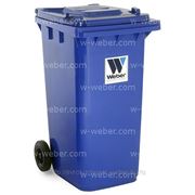 Контейнер для отходов и мусора (HDPE) MGB 240л. «Weber» (Германия) 100% первичное сырьё! фото
