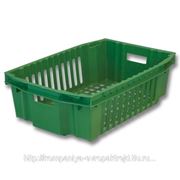 Ящик пластиковый для овощей 600x400x180 фото