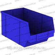 Ящик пластиковый, синий, 230х145х125мм