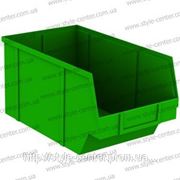 Ящик пластиковый, зеленый, 230х145х125мм