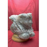Большой Египетский сфинкс скульптура из натуральной каменной соли фото
