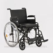 Кресло-коляска с санитарным оснащением для инвалидов Н 011А фото