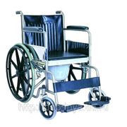 Кресло-коляска с санитарным устройством и с ручным приводом от обода СА609ВЕ фото
