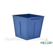 Бак для сбора мусора (контейнер). Типовые размеры. фотография