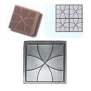 Форма для изготовления плитки “С кругами“ (1) фото