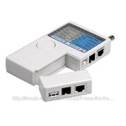 Hyperline HL-NCTU Тестер-сканер для витой пары, коаксиала, телефона, USB фотография