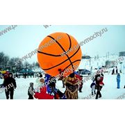 Надувной аттракцион “Огромный баскетбол“ фото