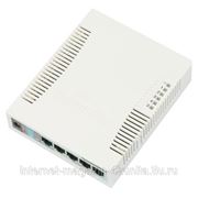Коммутатор SOHO-класса Mikrotik RB260GS, 5 x Gigabit Ethernet, 1 x SFP фото