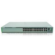 Allied Telesis AT-8100S/24POE Коммутатор 24 Port Managed Stackable Fast Ethernet Switch. Dual AC Power Supply фото