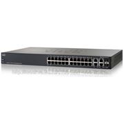 Cisco SB SRW224G4-K9-EU Коммутатор управляемый 24x10/100 Managed Switch with Gigabit Uplinks фото