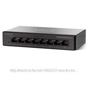 Cisco SB SF100D-08-EU Коммутатор неуправляемый SF100D-08 8x10/100 Мбит/с, Desktop Switch фотография
