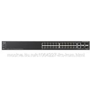 Cisco SB SF500-24-K9-G5 Коммутатор управляемый 24-port 10/100 Stackable Managed Switch with Gigabit Uplinks фото