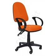 Офисное кресло для персонала Манго Оранж фото