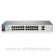 HP J9803A#ABB HP 1810-24G Switch (24 ports 10/100/1000 + 2 SFP, WEB-managed, fanless, 19') (repl. for J9450A) фотография