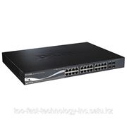 D-Link DGS-1500-28 WebSmartPro коммутатор с 24 портами + 4 порта SFP