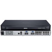 Hub, switch, router Dell PowerEdge KVM 2161AD, 16 Port + 16 USB2 Server Int фото