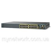 Коммутатор Cisco Catalyst 2960S 24 GigE, 2 x SFP LAN Lite фотография