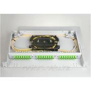 Оптический кросс FDF 19“ 1U SC/FC/ST/ UPC SM 12 фото