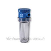 Aquafilter FHBP - прозрачный корпус фильтра 10'' со встроенным байпассом, латунные резьбы 3/4'', сбросник воздуха, 6 бар