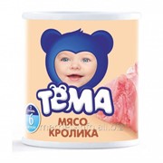 Пюре Темам Кролик 100г