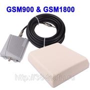 Двухдиапазонный усилитель GSM900 & GSM1800 и внешняя антенна фото