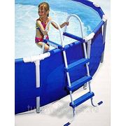 Лестница для бассейна надувного, каркасного 91 см фото