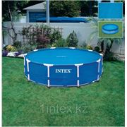 Тент Intex солнечный для бассейна диаметр 366см фотография