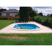 Овальный бассейн swim 530x320 см/120 см (комплект) фотография
