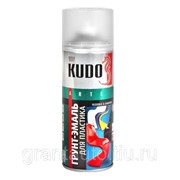 Грунт эмаль KUDO для пластика белый 520мл фотография