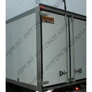 Ремонт заднего портала-рамки фургона изотермического фото