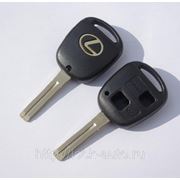 Ключ Lexus корпус 2 кнопки короткое лезвие фото